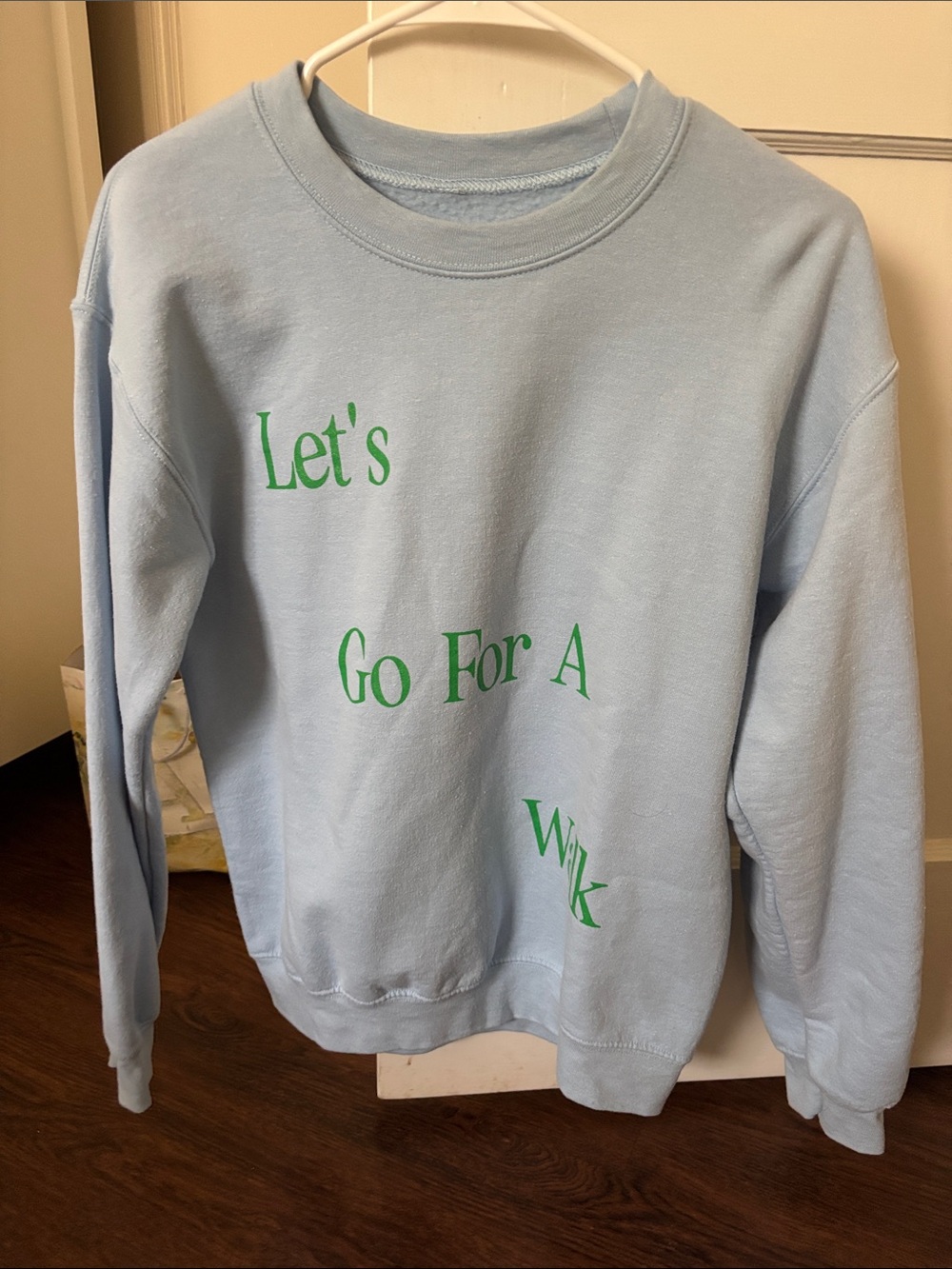 Let’s Go for a Walk Crewneck Sweatshirt